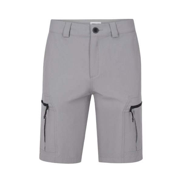 COWES TECHNO CARGO SHORTS ALLUMINIUM GREY