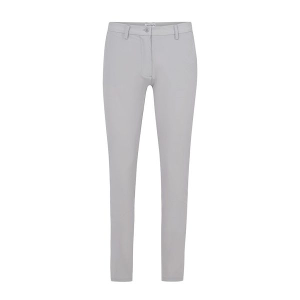 SUNSET KEY TECHNO CHINO TROUSERS ALLUMINIUM GREY W