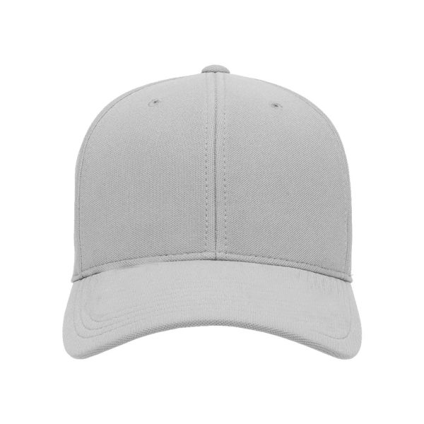 FLEXFIT COOL & DRY MINI PIQUE CAP SILVER GREY