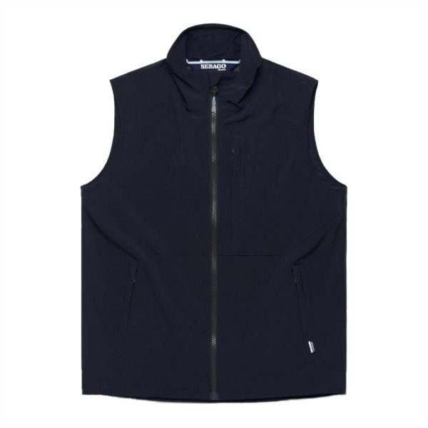 CREW VEST BLUE MARINE