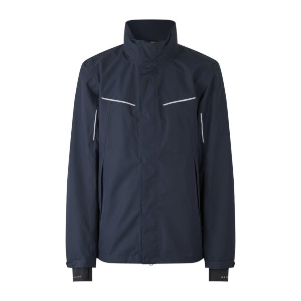 ZIP-N-MIX SHELL JACKET NAVY