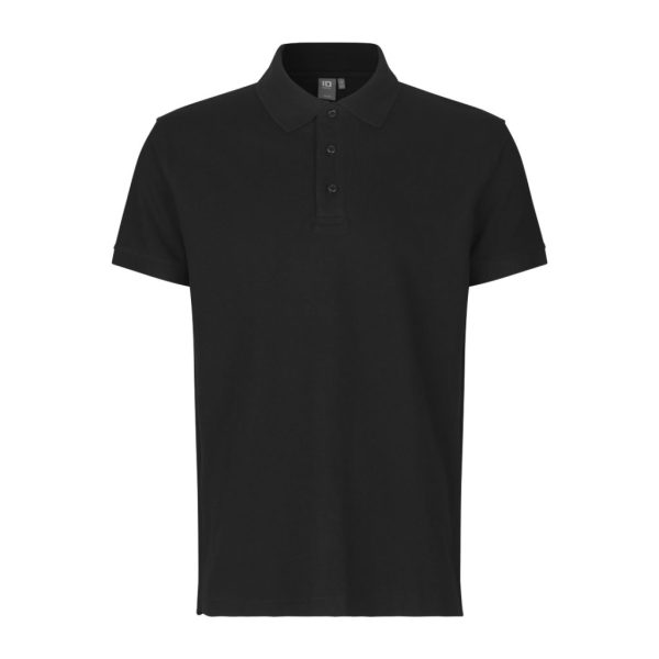 POLO SHIRT STRETCH BLACK