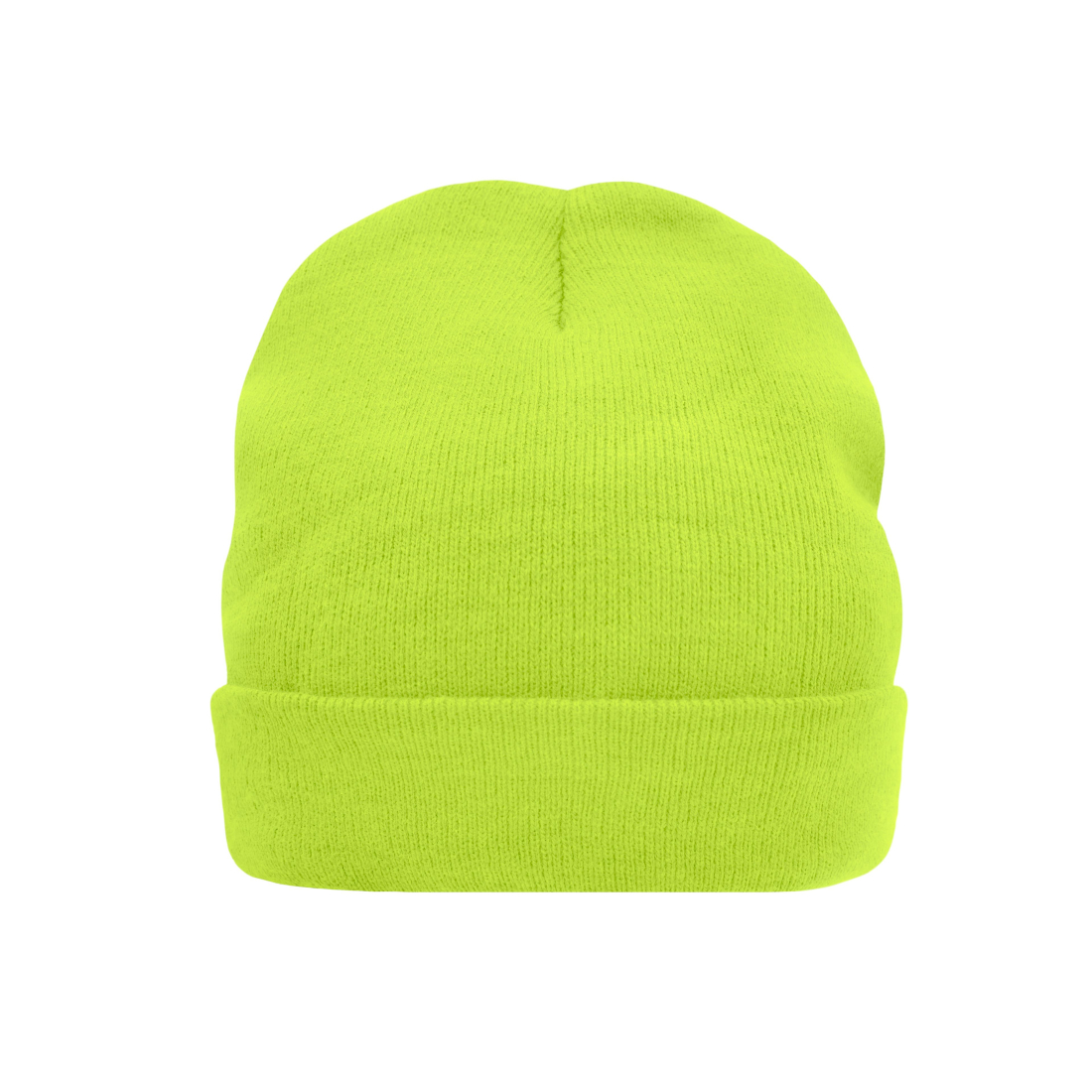 BEANIE KNITTED THINSULATE NEON YELLOW