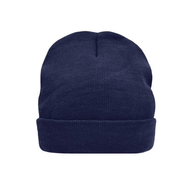 BEANIE KNITTED THINSULATE NAVY