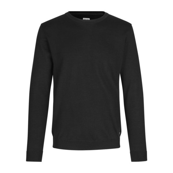 SEVEN SEAS THE KNIT O-NECK BLACK