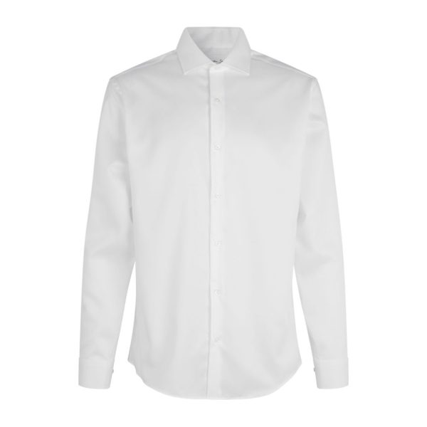 SEVEN SEAS FINE TWILL MODERN LONG-SLEEVED WHITE