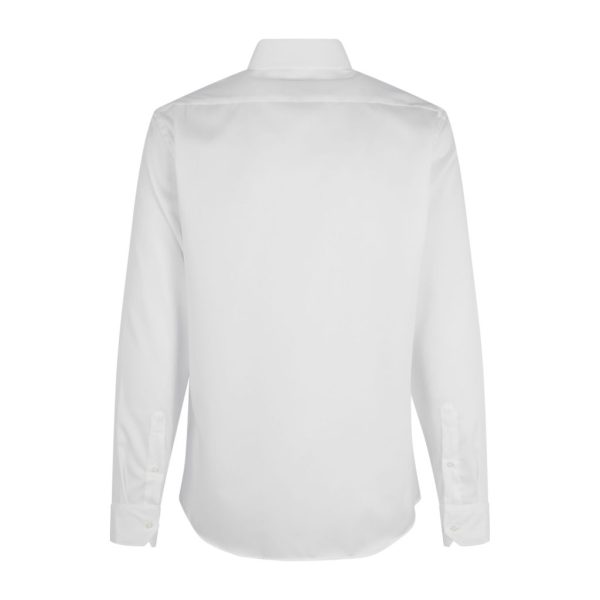 SEVEN SEAS FINE TWILL MODERN LONG-SLEEVED WHITE