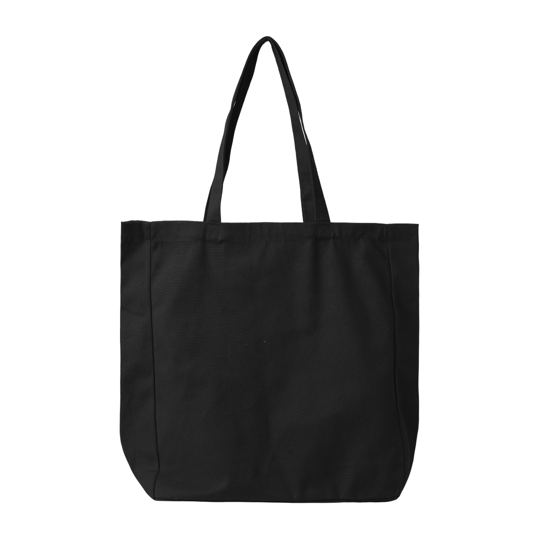 COTTON SHOPPING BAG BLACK