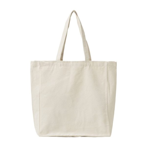 COTTON SHOPPING BAG OFF WHITE
