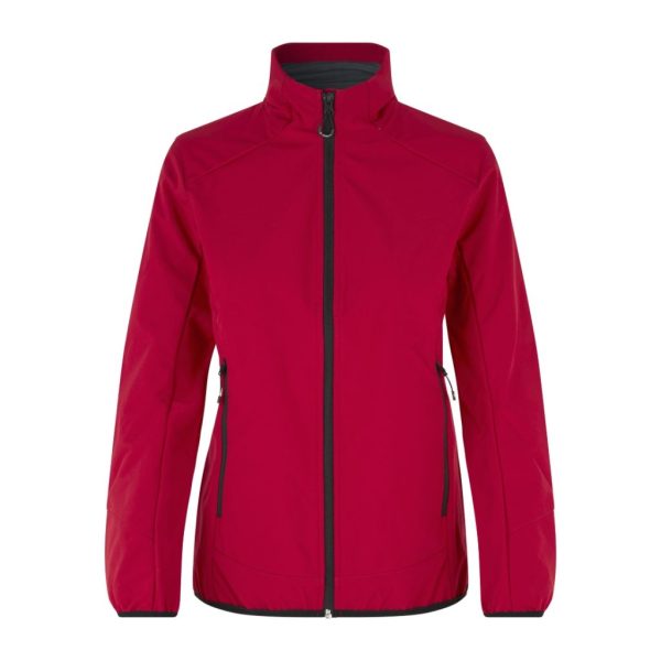 CORE SOFT SHELL JACKET RED W