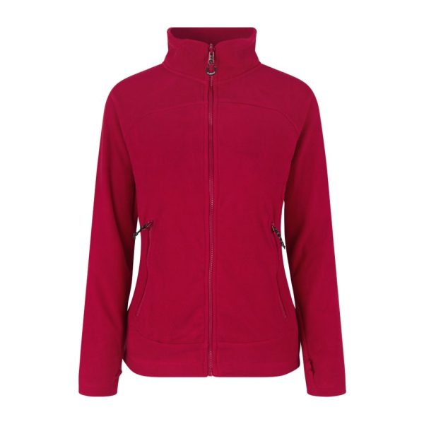 ZIP-N-MIX MICROFLEECE RED W