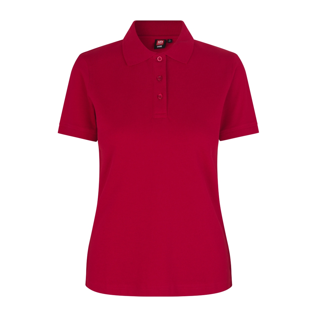 POLO SHIRT STRETCH RED W