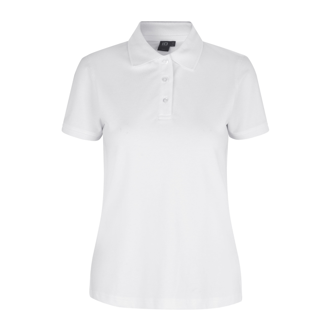 POLO SHIRT STRETCH WHITE W