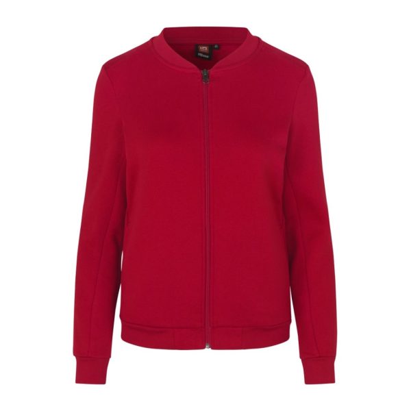 PRO WEAR CARDIGAN SWEAT RED W