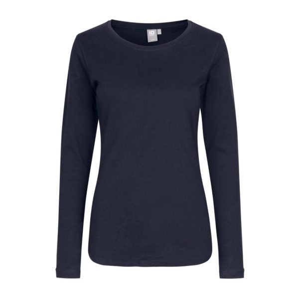 INTERLOCK T-SHIRT LONG-SLEEVED NAVY W