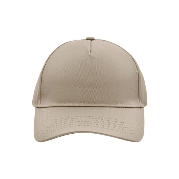 5 PANEL UNBRUSHED CAP KHAKI