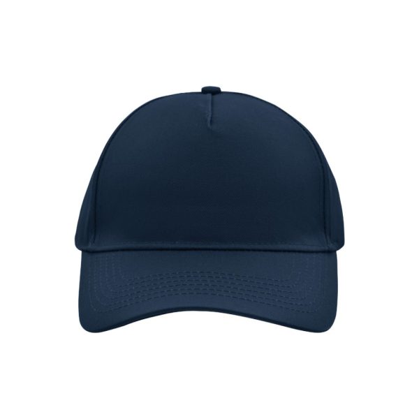 5 PANEL UNBRUSHED CAP NAVY