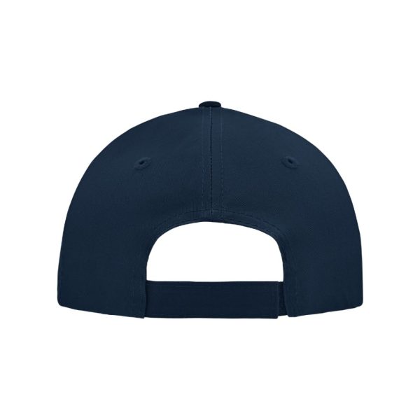 5 PANEL UNBRUSHED CAP NAVY